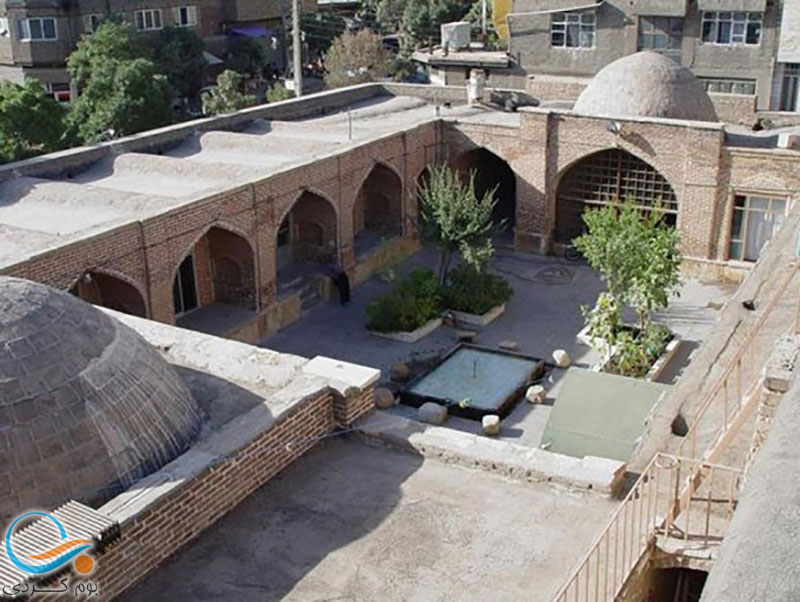 گذری بر تاریخچه مسجد جامع سرخ مهاباد
