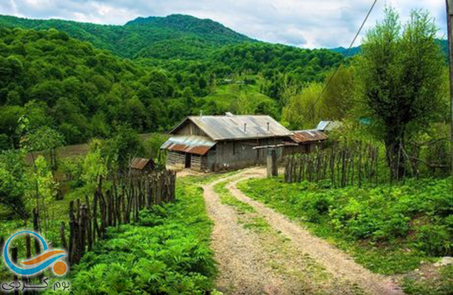 گشت و گذار در روستای ایمن آباد بابل