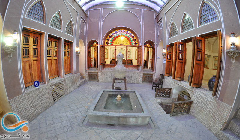 سیری در خانه تاریخی تاج کاشان (خانم تاج)