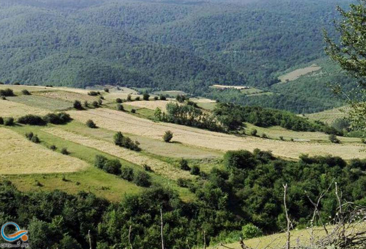 سیری در روستای چمان نکا