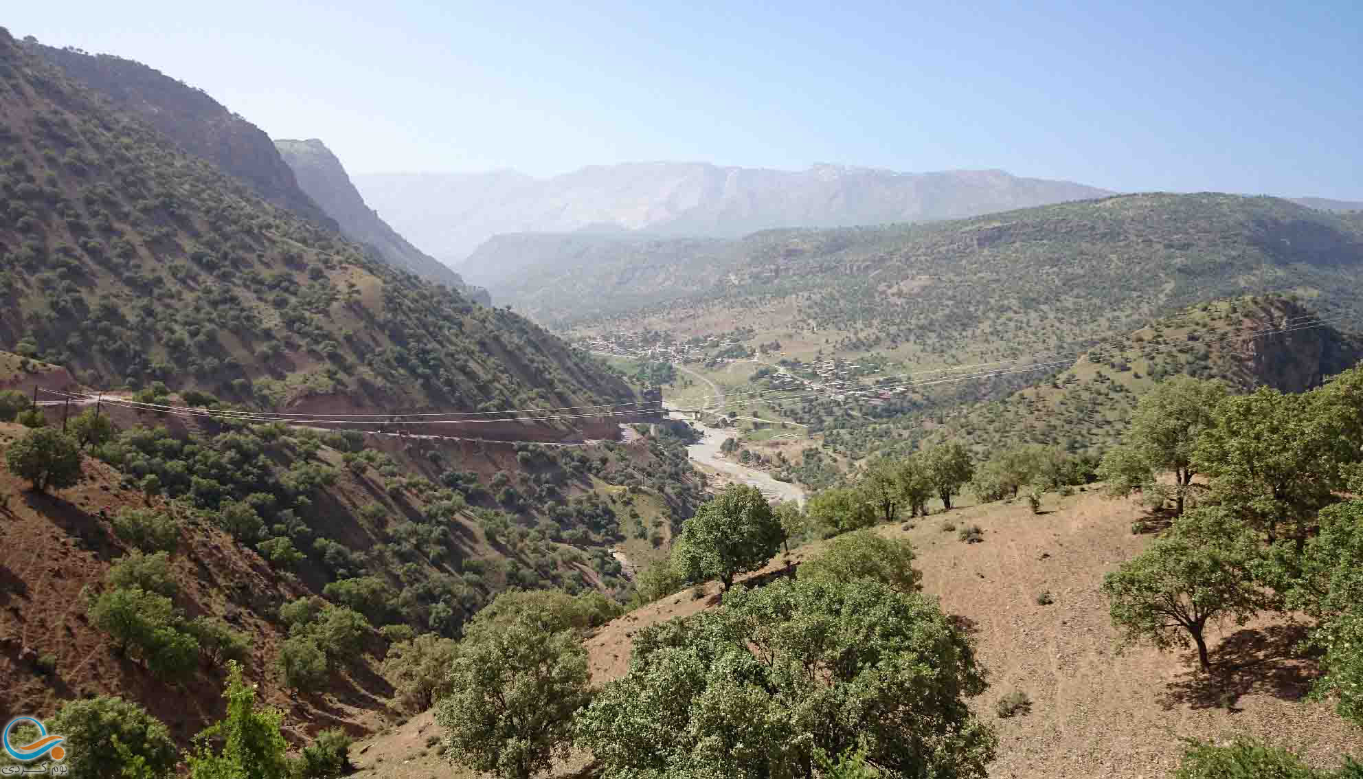 گشت و گذار در روستای جوزستان کیار