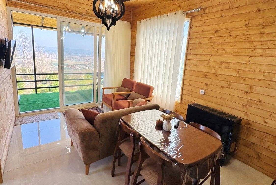 کلبه چوبی جکوزی دار تک خواب هایلین 2 (شیرگاه)