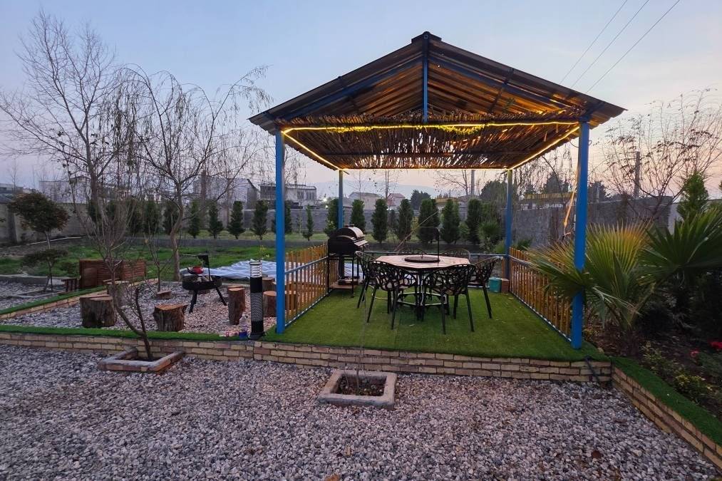 کلبه سوئیسی جکوزی دار امید (چمستان، آهودشت)