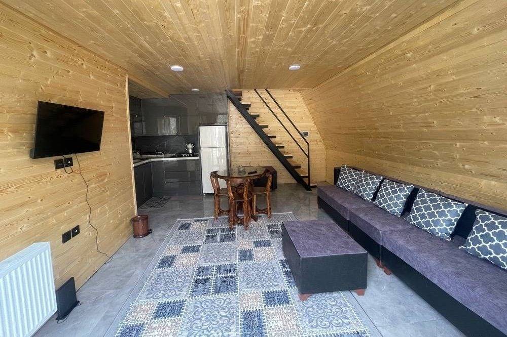 کلبه سوئیسی دو خواب دربست (ماسال)