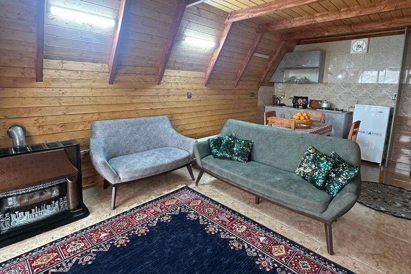 کلبه سوئیسی دو خواب جکوزی دار آیدا (شیرگاه)