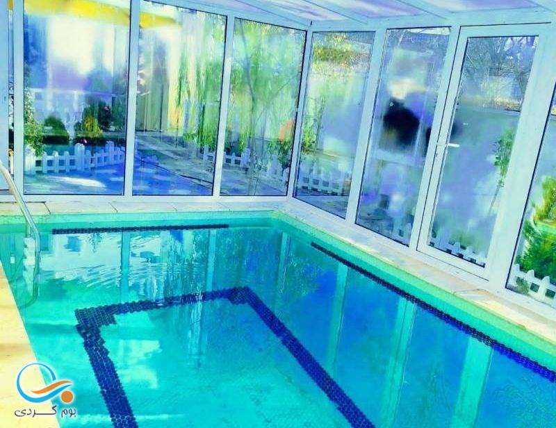 ویلای دوبلکس باغ گیلاس، با استخر سرپوشیده آبگرم (کردان، کوهسار)