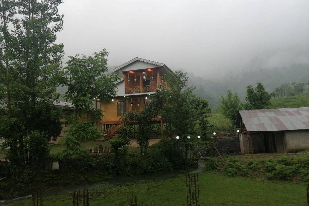کلبه چوبی چشمه (ماسال)