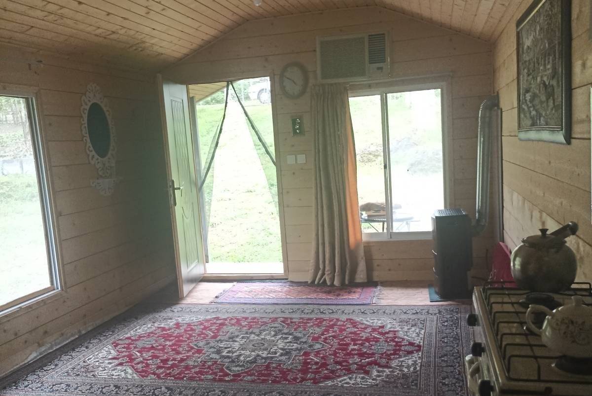 کلبه جنگلی تک خواب دربست پارسا (ماسال)