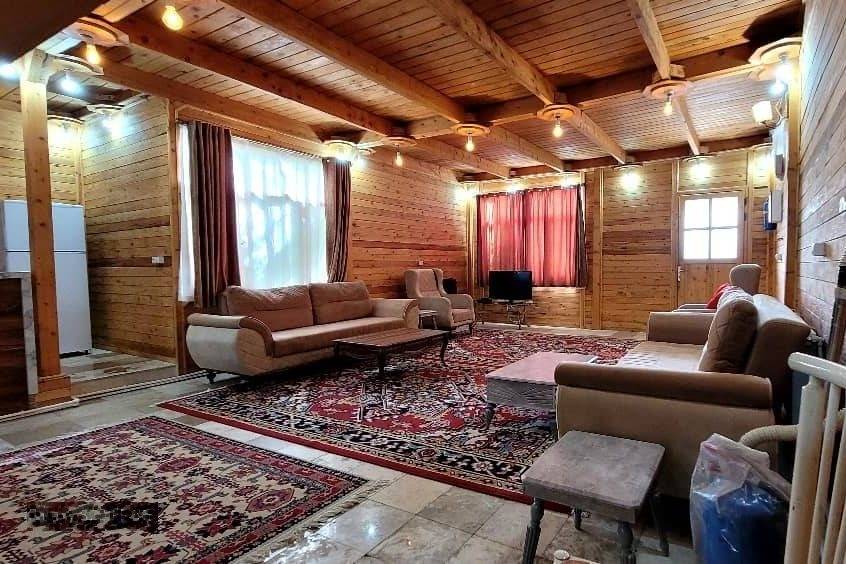 کلبه چوبی  استخردار گلستان (تبریز، سردرود)